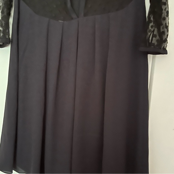 Chic Elegant French Polkadot Glamorous Claudie Pierlot Designer Dress - Picture 5 of 11